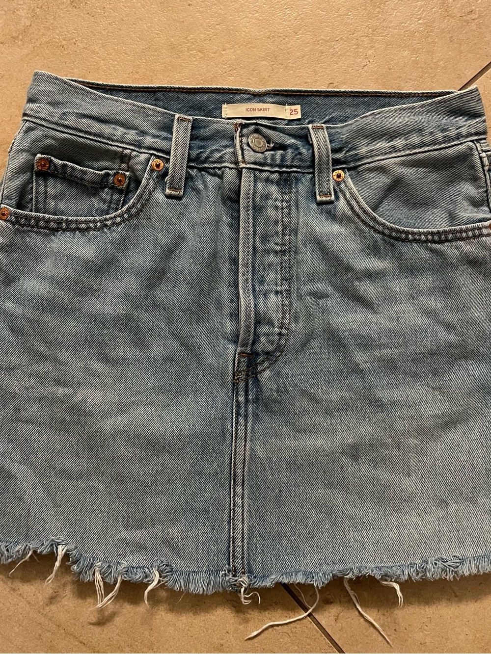 Levi's Icon Denim Mini Skirt